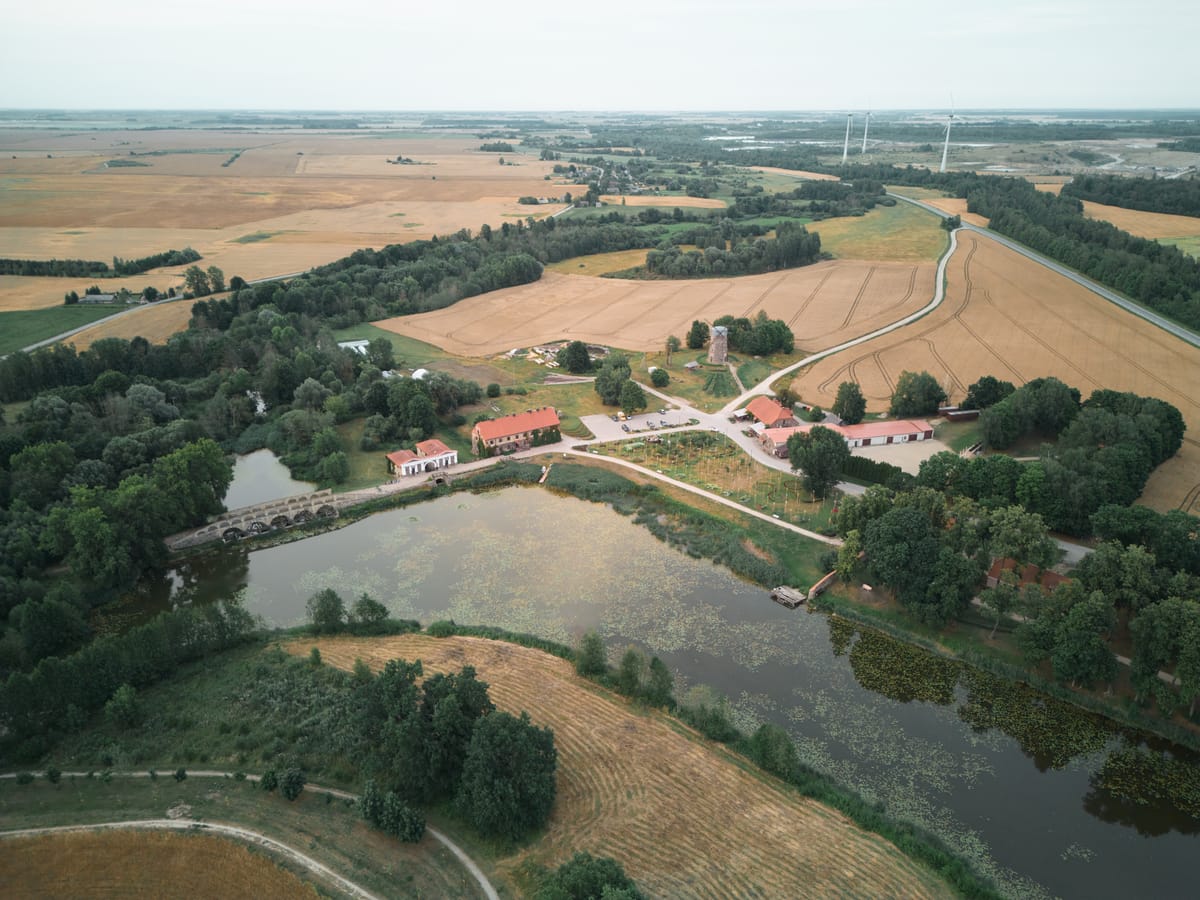 Lithuania from a drone